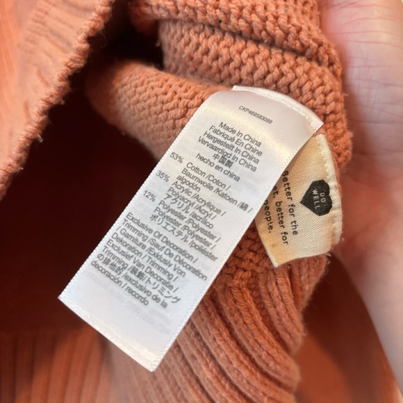 Madewell Heart Embroidered Polo Sweater - Picture 3 of 6